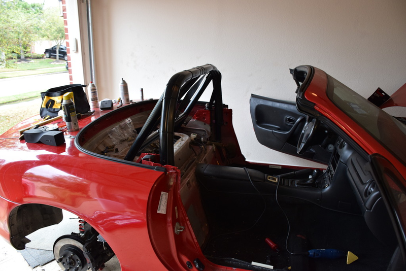 Illustration for article titled A rather large update on the Miata build's Progress.